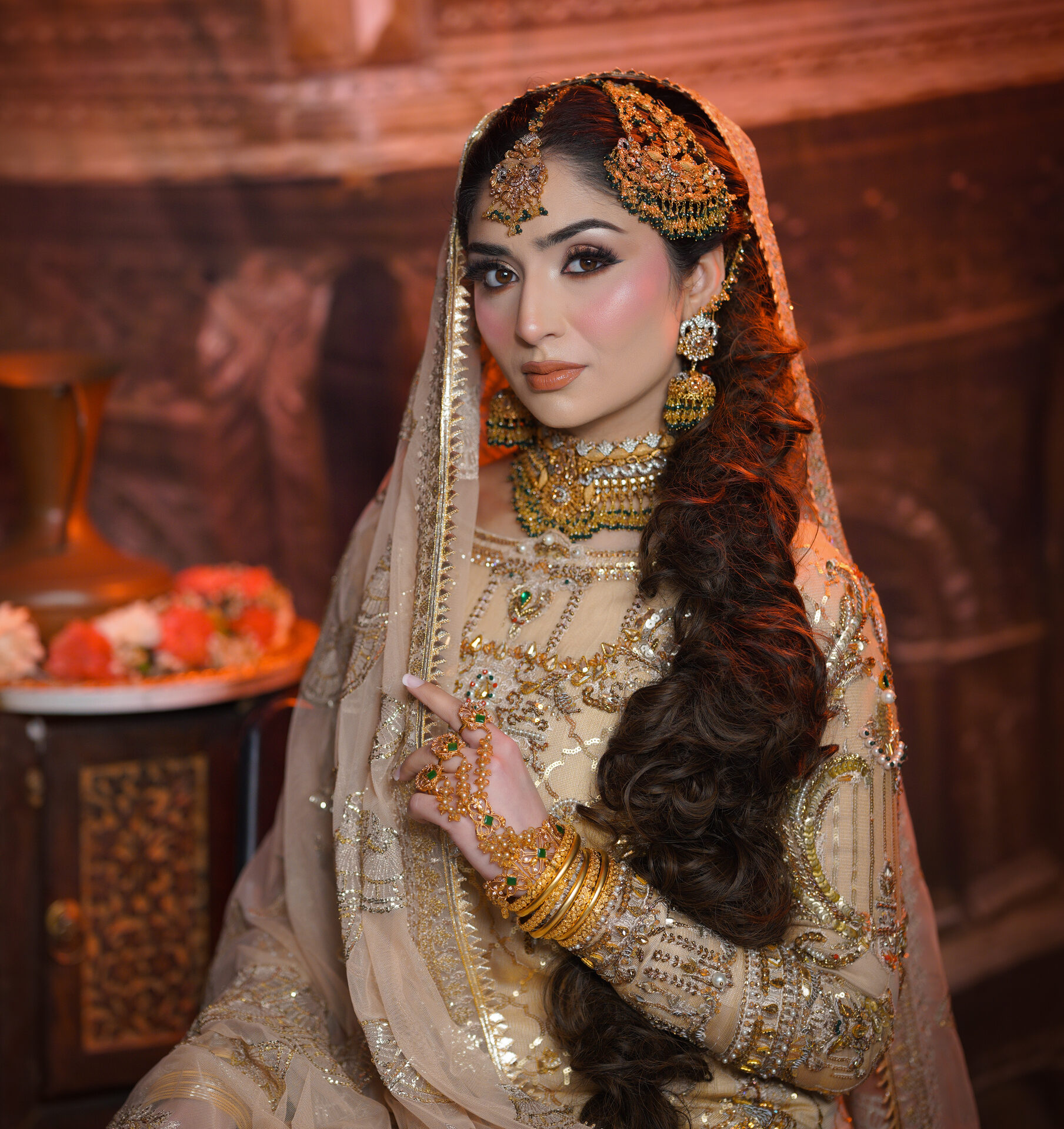 Cinematic couple portrait - dramatic wedding photography by CineEvents