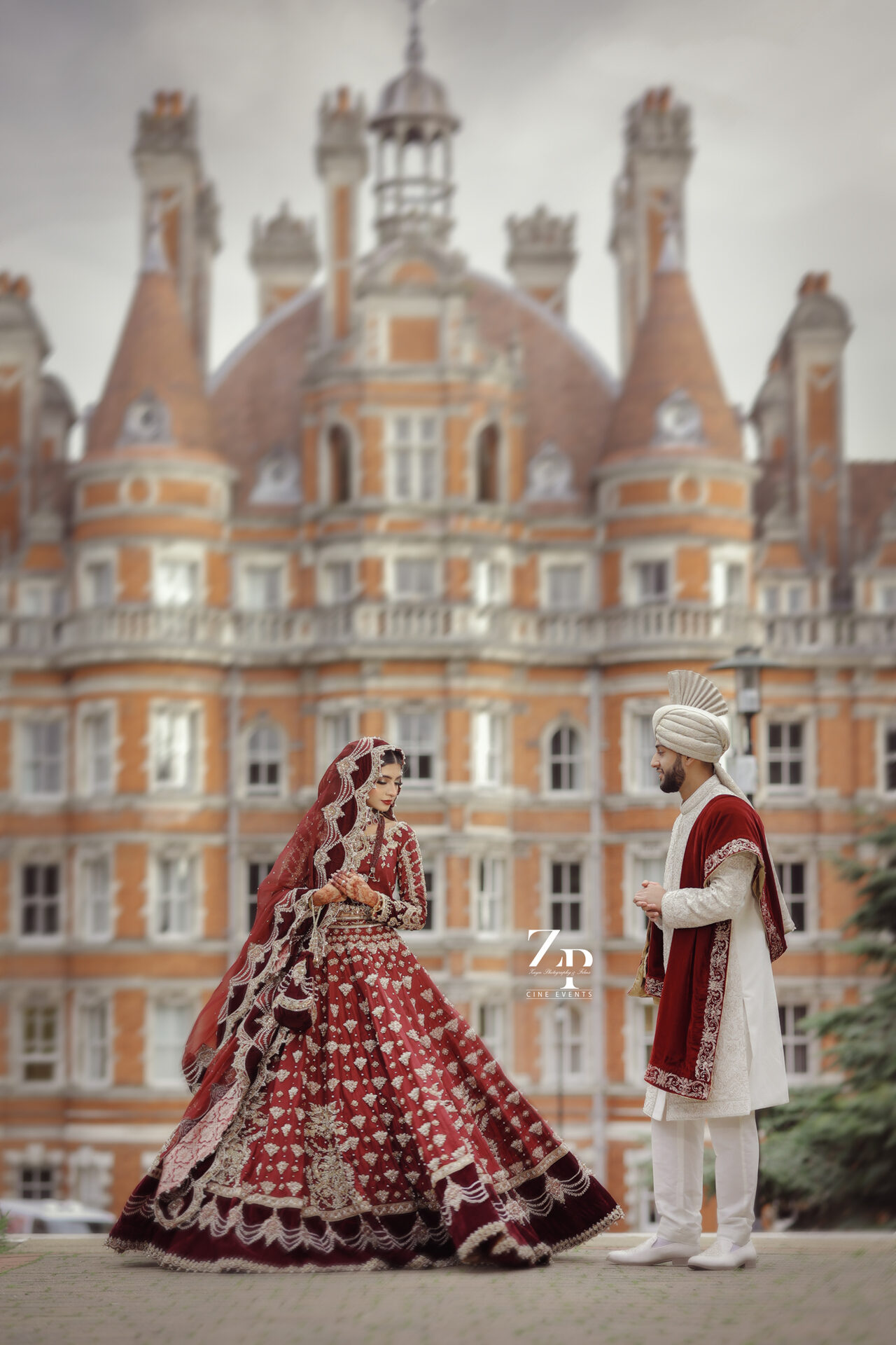 Wedding venue decor photography - luxury table styling by CineEvents